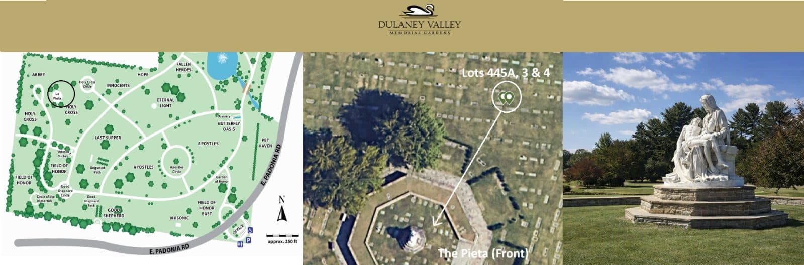 Double / companion plot at Dulaney Valley Memorial Gardens