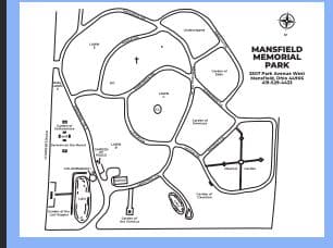 Double / companion plot at Mansfield Memorial Park
