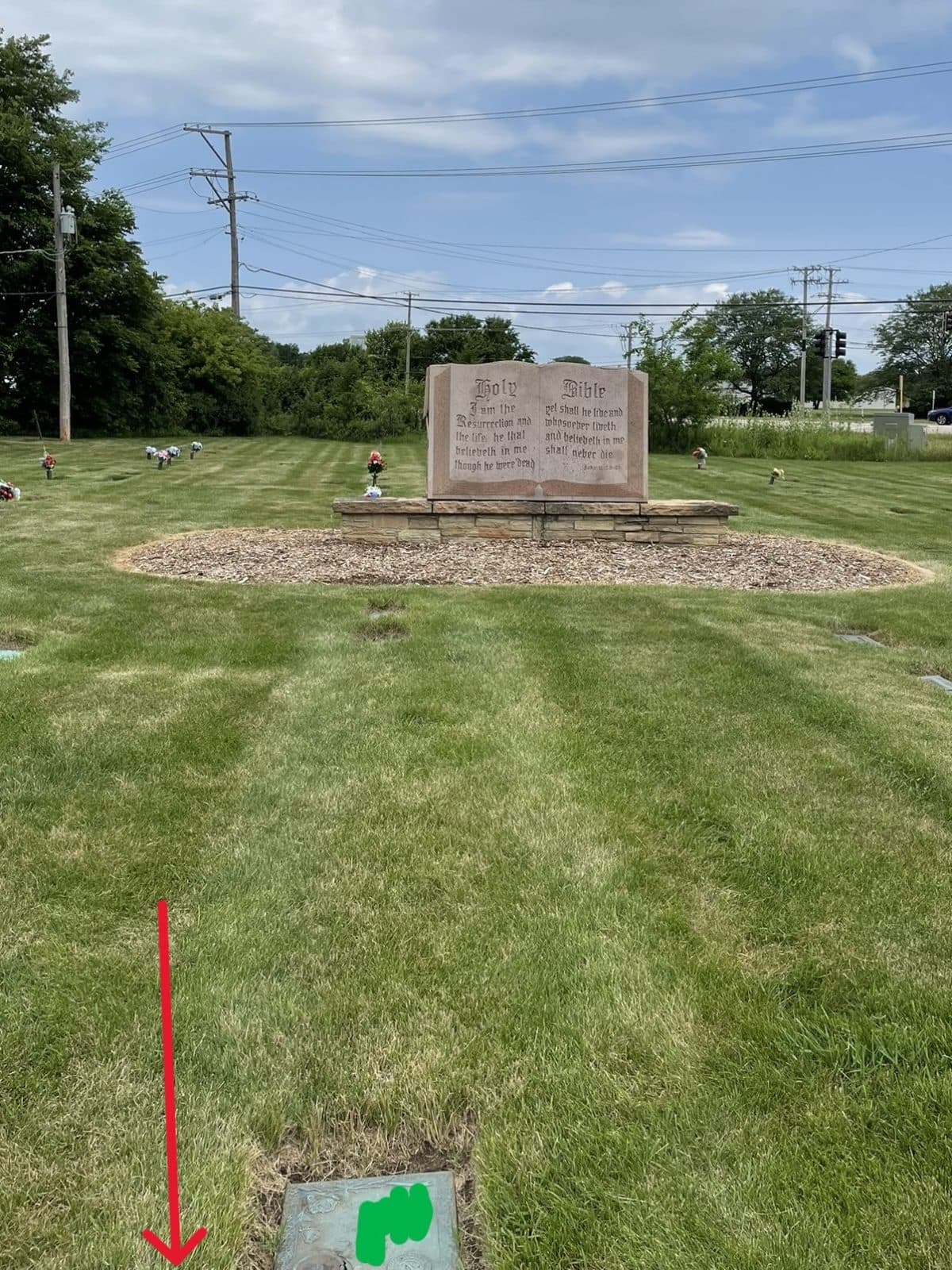 Double / companion plot at McHenry County Memorial Park photo 3